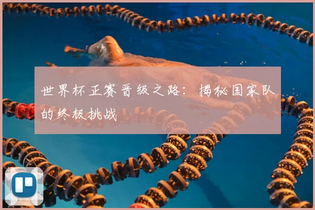 世界杯正赛晋级之路:揭秘国家队的终极挑战