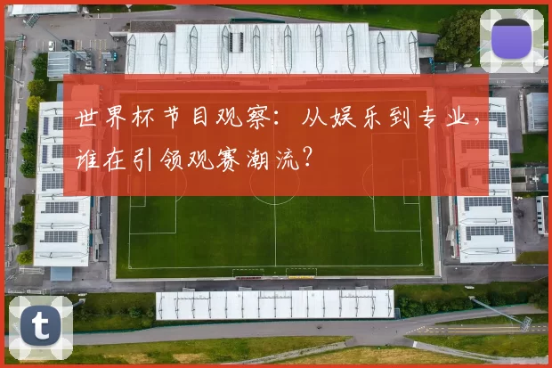 世界杯节目观察：从娱乐到专业，谁在引领观赛潮流？
